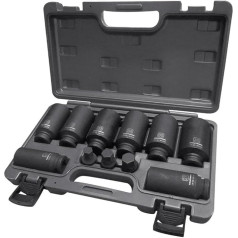 Kraftwerk 381905 11-Piece 12-Point Impact Socket Set 1/2 Inch