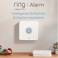 Ring Alarm 5 Piece Kit – Home Security System with optional Assisted Monitoring – No long-term commitments