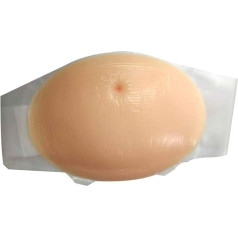 Fake Pregnancy Real Feel Fake Pregnant Belly Adult Belly Soft Silicone Fake Pregnancy Bump for Costumes Cosplay Cross Dressing, Actor Prop, Falsc
