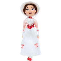 Disney Store Official Mary Poppins Soft Doll, 45 cm, Plush Toy with Embroidered Detail, Suitable from Birth