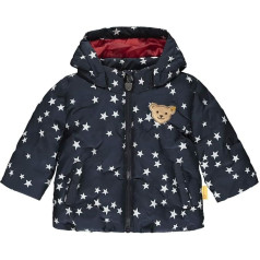 Steiff Baby Girl with Cute Teddy Bear Appliqué Jacket
