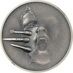 IMPACTO COLECCIONABLES Cook Islands 5 Dollar 2022 Untrapped - No Atrapado 1 Oz Silver 999
