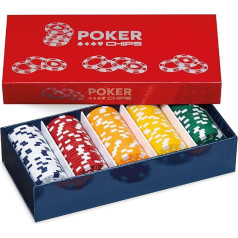 Dal - Box of 125 chips with value size 11.5 toy, 3480