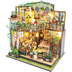 CRIOLPO DIY Miniature House Kits - Darcy Flower Room