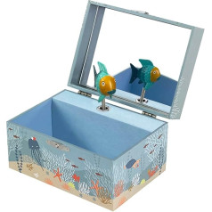 Trousselier - Ocean - Treasure Chest & Music Jewellery - Ideal Gift for Kids - Glow in the Dark