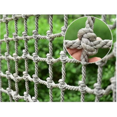 ININOSNP Kletternetze, Outdoor-Kletternetze, universelle Balkonnetze, Spielplatz-Kletterseile(2 * 4m(6.6 * 12.12ft))