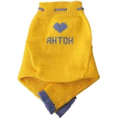 Personalized merino wool baby cloth diaper cover soaker longies small