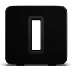 Sonos Sub Powerful Wi-Fi Subwoofer, Black