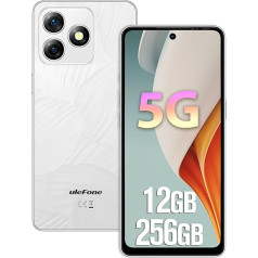 Ulefone Note 18 Ultra 5G Smartphone, 50MP + 50MP + 32MP Camera Mobile Phone Without Contract, 12GB + 256GB/SD-2TB Mobile Phone, 6.78 Inch FHD+, 5450mAh Battery/OTG with 18W, Dual SIM Android 13 Mobile