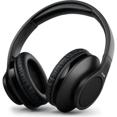 Philips Wireless Headphones/Bluetooth, Noise Cancelling, 18 Hours Playtime, Premium Design, Volume Control/Over-Ear Headphones/Headset Philips TAH6206BK/00