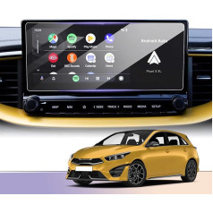 LUWU Compatible with Kia Ceed SW GT 2022+ Car Transparent Navigation Screen Protector, 9H Screen Protector Made of Update Tempered Glass Screen Protector Accessories 10.25 Inch