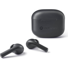 Motorola Moto Buds 065 Wireless Bluetooth Headphones - Wireless Headphones with Bluetooth 5.3 - Water-Resistant In-Ear Earphones - 15 m Wireless Range - Earbuds 17 Hours - Black