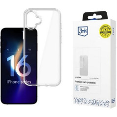 Bruņu futrālis iphone 16 plus caurspīdīgs