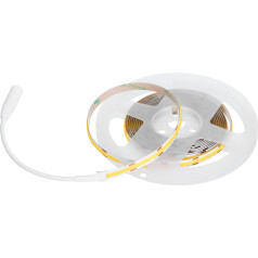 Effiki 3m COB LED strip with power supply, warm color IP20