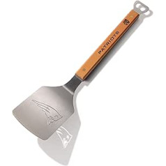 YouTheFan New England Patriots NFL Classic Series Sportula Stainless Steel Barbecue Spatula