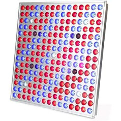 Maiicy Plant Lamp LED Plant Lamp Growth 45W 225 LEDs with Red, Blue, UV, IR and White Light, LED Plant Growing Lamp Indoor for Greenhouse, Houseplants, Vegetables, Flowers and Fruit