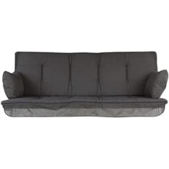 PATIO Cushion set Umbria / Mallorca for swinging hammock, 170 cm, swing cushion, seat cushion, back cushion, garden swing, side cushion