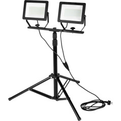 NEO Double spotlight 2x100W SMD LED 2 x 8500lm on a 1.8m stand