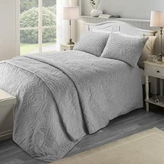 Serene - Luana Pinsonic King Size Duvet Cover Set, Silver