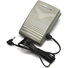 La Canilla ® - Foot Pedal with Power Cord for Singer Brilliance, Curvy, Babylock, Bernette, Juki and More REF 87532