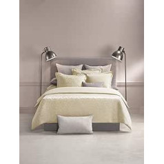 De Witte Lietaer Movement Bed Linen Set, Cotton, Sandshell, 1/200 x 200-2/60 x 70 cm