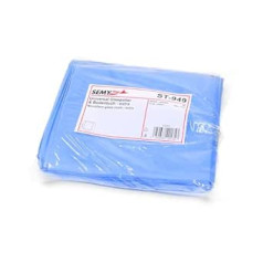 Semy Top Universal-Glaspolier & Bodentuch, blau 50 x 60 cm, 1er Pack (1 x 20 Stück)
