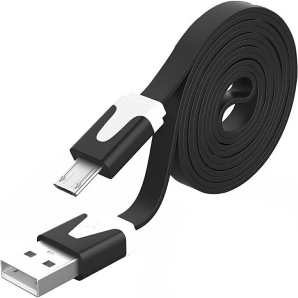 ATL KK21H Micro usb kabelis 3m plakans