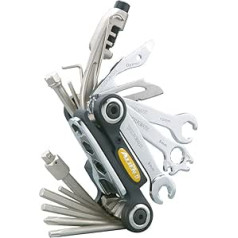 TOPEAK Alien 2 Multi Tool Werkzeug Faltwerkzeug Klapp Fahrrad Innensechskant 26 Fkt. + Tasche, 15400117