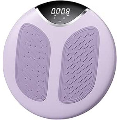 Cuifati Twister Board for Exercises Abdominal Waist Turntable with Slip Resistance Pedal Intelligent Counting Silent Body Shaping Fitness Twister Home Training Equipment