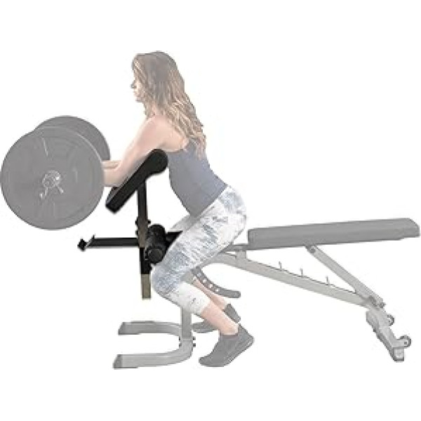 Body-Solid GPCA-1 Curl Desk Attachment with Shelf | Scott Bench | Accessories Weight Bench GFID-31, GFID-71, GFID-100, POB-44X and GDIB-46L | Preacher Curl Station