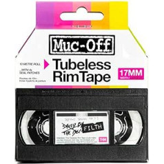 MUCOFF Muc-Off Rim Tape 50 m Workshop Roll (Nastro per Cerchi in Rotolo) 35 mm Code 20079 (Rim Tape), Black, One Size