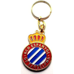 Schlüsselanhänger Espanyol Barcelona Football Spain, Blue / white / red