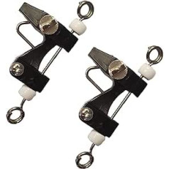 Lobo Lures Big Game Fishing Thru-Wire Outrigger Release Clips Set of 2 Adjustable Downrigger Dragon Outrigger