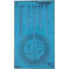 FORSOKSMODELL Graduated in Metres and Nautical Miles for Outdoor Navigation with Map and Compass, Orientation and Survival