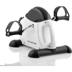 InnovaGoods Unisex – Erwachsene Träningspedaler Fitness-Pedaler, Weiß/Schwarz, Einheitsgröße