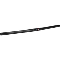 Bicycle Straight Handlebar, 25.4 x 580 mm Carbon Foldable Mountain Bike Road Bike Handlebar Bicycle Accessories (Glossy Black)