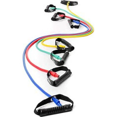 Dittmann Ergo Tube Set of 4 Exercise Bands Fitness Therapy Expander