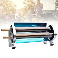 YILEFU Portable Solar Grill, Solar Cooker, Foldable Solar Oven, Smokeless Sun Oven Made of Stainless Steel, Can Be Boiled in the Sun, for Travel, Camping Outdoors, Light