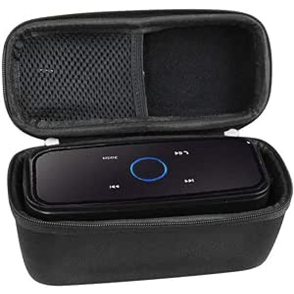 Hermitshell Hard Travel Case for DOSS Soundbox Portable Wireless Bluetooth V4.0 Speaker Subbass Powerful (Black)