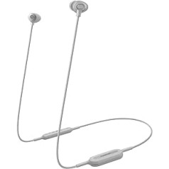 Panasonic In-Ear Headphones Bluetooth RP-NJ310BE-W (6 Hours Battery Life, Quick Charge, Voice Control, Wireless Headphones) White