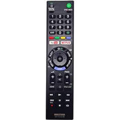 Leankle Remote Control RMT-TX300E for Sony TV KDL-43WF663/ 43WF665/ 43WG663/ 43WG665/ 49WE660/ 49WE663/ 49WE665/ 49WE750/ 49WE753/ 49WE754/ 49WE755/ 5 0000000/ 50WF663/ 50WF665/ 50WG663/ 50WG665