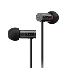 final E1000 Noise Isolating In-Ear Headphones - Black