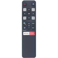 RC802V FLR1 Replacement Remote Control - VINABTY RC802V-FLR1 TV Replacement Remote Control for TCL LED Smart TV Remote Control with Netflix