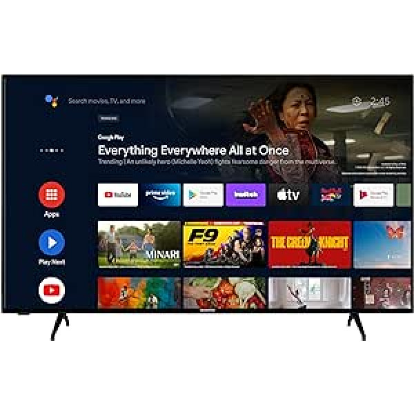 Daewoo Android TV 43 Inch TV (4K UHD Smart TV, HDR Dolby Vision, Dolby Atmos, Triple Tuner) D43DM54UANSX