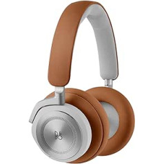 Bang & Olufsen Beoplay HX Wireless Bluetooth Over-Ear Premium Headphones with Active Noise Cancellation, 6 Microphones, Battery Life up to 40 Hours, Headphones and Headphone Bag - Timber