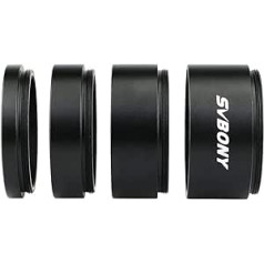 Svbony Extension Tube Adapter 2 Inch, T2 Metal Teleconverter to Extend Focal Length, Telescopic Accessories Photo Adapter for Astronomy and Astrophotography (M48 60 mm)