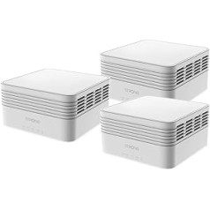 STRONG 3X Atria Wi-Fi Mesh AX3000 ADD-ON - Home Network Extension, WiFi Amplifier, Area Coverage Wi-Fi, Wi-Fi 6 MU-MIMO, for Android and iOS