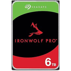 Seagate IronWolf Pro 6TB NAS Internal Hard Drive 3.5