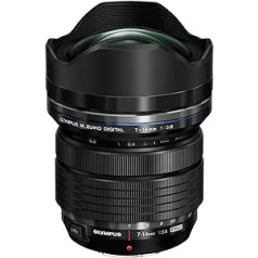 Olympus M.Zuiko Digital ED 7-14mm F2.8 PRO Objektiv, Weitwinkelzoom, geeignet für alle MFT-Kameras (Olympus OM-D & PEN Modelle, Panasonic G-Serie), schwarz