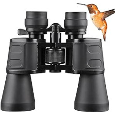 Binoculars for Adults with 8-24 x 50 mm Zoom, 22 mm Eyepiece, Portable Binoculars Telescope with BAK4 Prism & FMC Lens/Carry Bag, HD Binoculars with Night Vision for Nature Observation, Concerts,